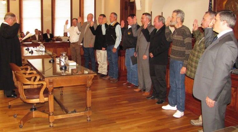 2013 Coryell Officials Sworn In